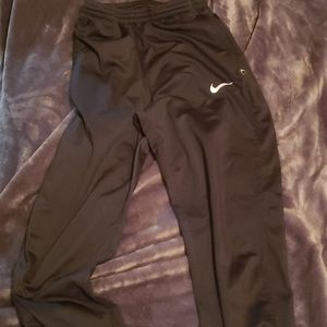 Black Nike joggers